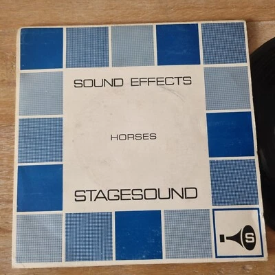 SOUND EFFECTS – HORSES STAGESOUND – SDE 31991/92 1968 UK 7" VINYL SINGLE - Image 1 of 3