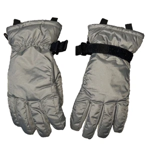 Columbia Gray Warm Winter Mountain Gloves Ski Snowboard Youth Size Small - Picture 1 of 3