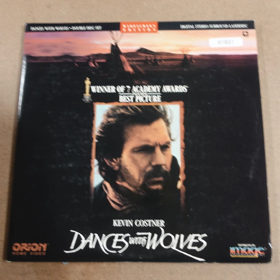 Dances With Wolves Wide Screen Edition Laserdisc Ld Movie - Image 1 of 2