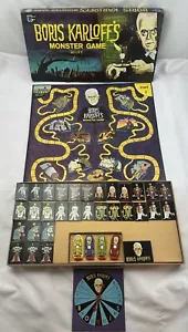 1965 Boris Karloff's Monster Game by Game Gems New Old Stock Never Played - Picture 1 of 21