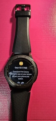 Samsung Gear S3 frontier SM-R765A 46mm Stainless steel Case Gray Smart Watch... - Image 1 of 3