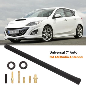 Antena aérea de radio 7" recepción AM/FM negra con tornillo para Mazda 2 3 2011-2018 - Imagen 1 de 14
