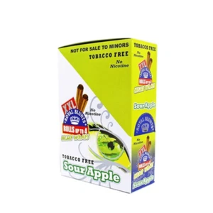 Hemparillo XXL Rolling Papers 2 Count Per Sleeve Pack of 25 (Sour Apple) - Picture 1 of 1