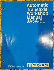 Mazda Automatic Transaxle Workshop Manual JA5A-EL 12/2001 - Picture 1 of 1