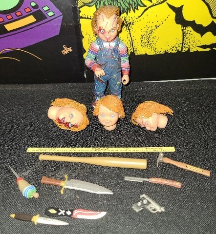 NECA - Chucky 4 inch Scale Action Figure - Ultimate Chucky Cover