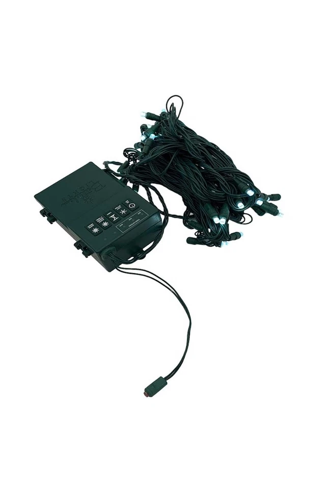 Luces Belén 19.5' 40 LED Esmeriladas Gran Angular Cadena de Luces Foto 1 de 1