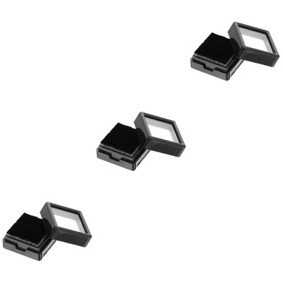  3 Pieces Trauringe Box Ring-Aufbewahrungsbox Juwelierorganisator - Bild 1 von 4
