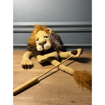 Marioneta de mano Melissa & Doug León con palo para niños juego divertido Foto 1 de 3