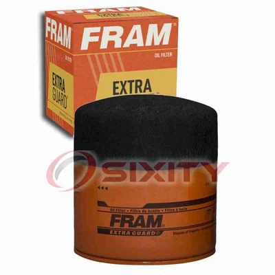 Filtro de aceite de motor FRAM Extra Guard para Cadillac Fleetwood Oil 1965-1976 ik Foto 1 de 4