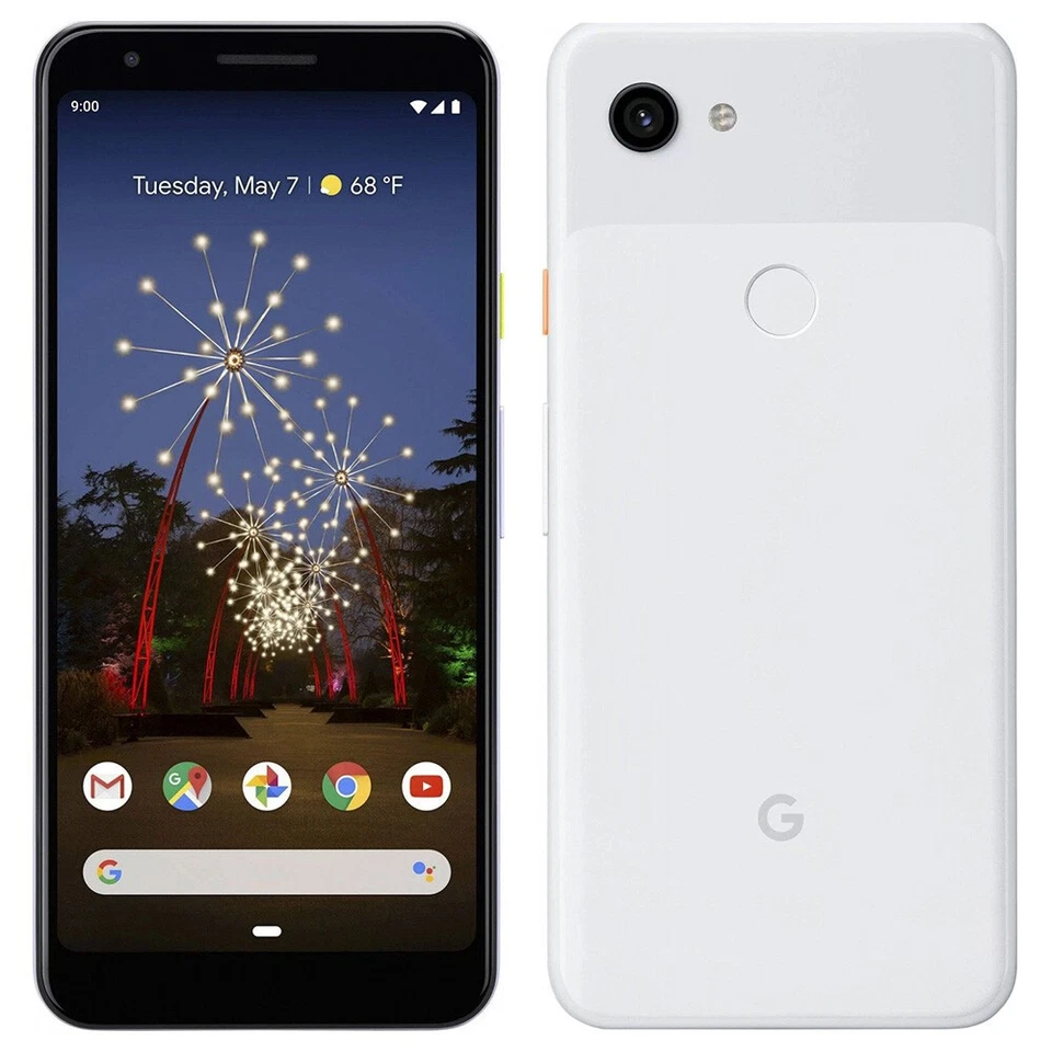 Google Pixel 3a 4G bianco 64 GB condizioni abbastanza buone - Immagine 1 di 4