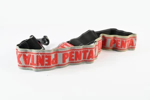 Vintage Pentax Retro Camera Strap White Red Letters #G839 - Picture 1 of 6