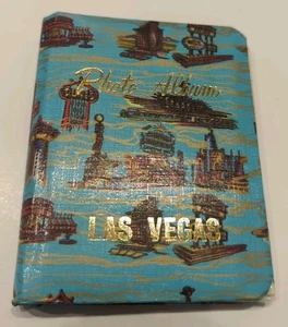 ÁLBUM DE FOTOS VINTAGE DE LAS VEGAS LOOK SIN USAR - Hecho en Japón - ¿años 50 o 60? - Imagen 1 de 5