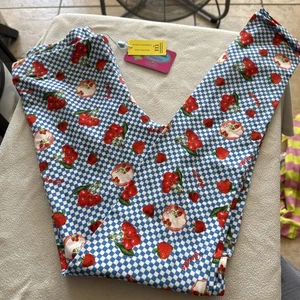 Rosalita Senorita Rose Flower Leggings Unico 12 Years 152cm - Picture 1 of 3