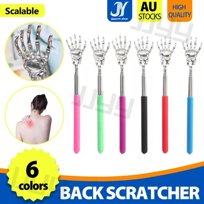 Extendable Back scratcher metal claw telescoping backscratcher massager extend - image 1 of 4