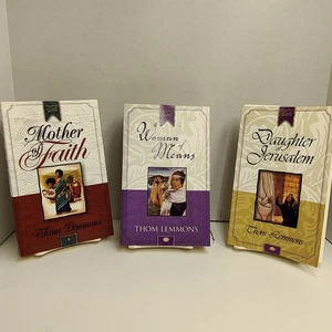3 Thom Lemmons books of the trilogy Daughters of Faith - Picture 1 of 4