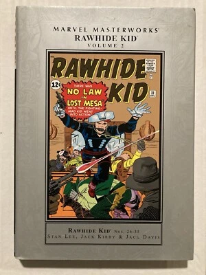 Rawhide Kid Marvel Masterworks Volume 2 Capa Dura 2007 Stan Lee Jack Kirby - Imagem 1 de 3