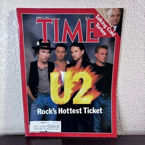 Vintage Time Magazine April 27th 1987 U2 Rocks Hottest Ticket - Picture 1 of 11