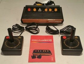ATARI Flashback 2 Plug In Play Over 30+ Preloaded Games Classic Game Console
