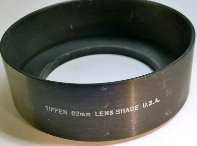 Tiffen 62  lens hood metal threaded screw in type  - Image 1 of 4