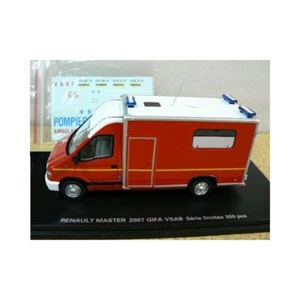 ALERTE 1/43 POMPIER RENAULT MASTER 2007 GIFA VSAB 0070 limité 300 exemplaires !! - Imagen 1 de 4