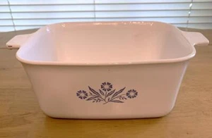 Vintage Corning Ware Blue Cornflower P-4-B 1 1/2 Qt Casserole Dish Bowl no lid - Picture 1 of 7