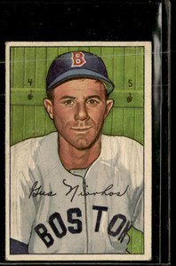 1952 Bowman #129 Gus Niarhos VG-EX