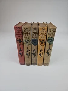 Antique 1900's THE FAIRY BOOKS SET- Fairy Tales ANDREW LANG Children's Book 1912 - Picture 1 of 24