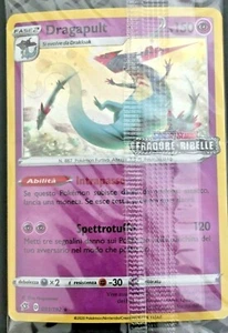 Dragapult, 091/192, carte pokemon, fragore ribelle, nuova e sigillata - Foto 1 di 1