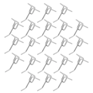 50 PCS Pegboard Display Hooks Metal Tool Wall Organizer for Garage - Picture 1 of 12