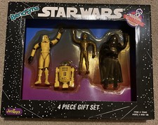 NEW Star Wars Bend-Ems 4 Piece Gift Set by Just Toys 1993 - VADER R2-D2 -B4