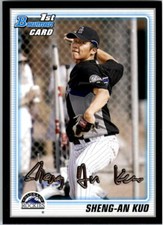 2010 Bowman Prospects Black Baseball Card Pick