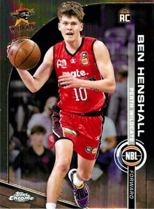 2023 2024 Perth Wildcats NBL Basketball Topps Chrome Rookie Card - Ben Henshall - Bild 1 von 3