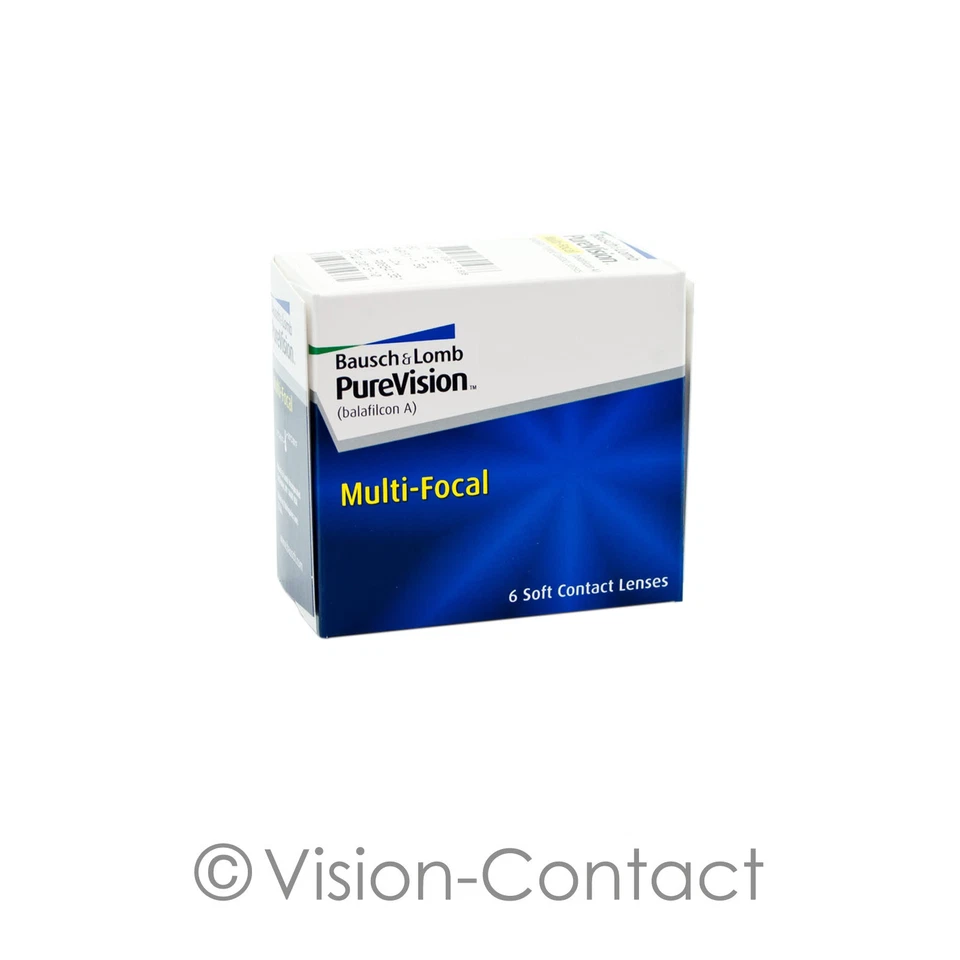 PureVision Multi-Focal 1 x 6 multifokale Kontaktlinsen Monatslinsen - Bild 1 von 1
