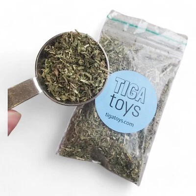 Catnip Catmint Leaf + Bud Mix Premium Potent 5g Bag by Tiga Toys - Vegan - Image 1 of 4