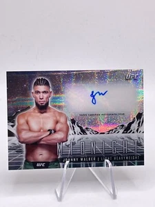2024 UFC - Topps - Medianoche - Horizon Signatures - Automático - HS-JWR Johnny Walker - Imagen 1 de 2