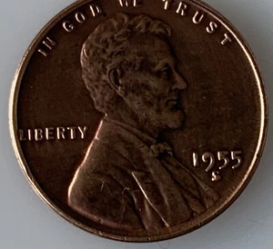 1955-S Wheat Penny with Errors - Picture 1 of 15