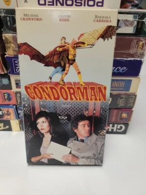 Condorman (1981) VHS - Michael Crawford, Oliver Reed *BUY 2 GET 1 FREE* - Image 1 of 2