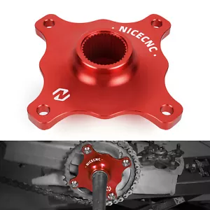 For Yamaha Raptor 700R 700 SE Rear Wheel Axle Collar Sprocket Hub 2014-2024 Red - Picture 1 of 9