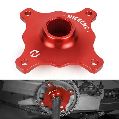 For Yamaha Raptor 700R 700 SE Rear Wheel Axle Collar Sprocket Hub 2014-2024 Red - Image 1 of 4