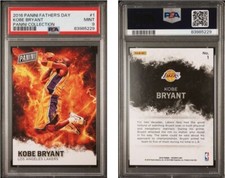 2016 Kobe Bryant Panini FATHER’S DAY Collection #1 PSA 9