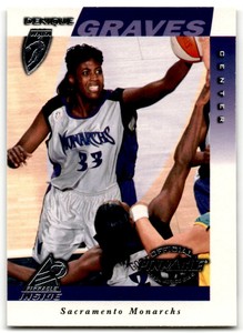 1997-98 Pinnacle Inside WNBA Denique Graves Rookie Sacramento Monarchs #24