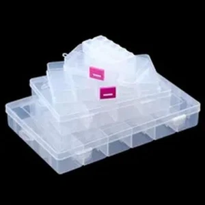 Adjustable Slots Compartment Box Jewelry Gift Boxes Storage Case Container 1Pc - Picture 1 of 34