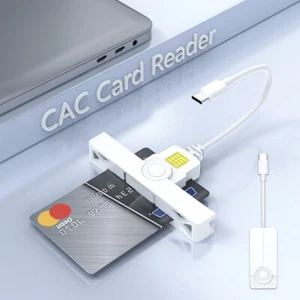 CAC Card Reader Foldable for Windows/ OS/Android (Type-C) - Picture 1 of 8