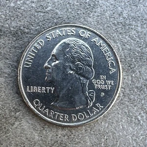 2007-P Wyoming State Quarter Doubled Die Reverse Saddle Horn FS-802 Error - Picture 1 of 10