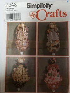 Simplicity Crafts #7548 Sewing Pattern - Picture 1 of 2