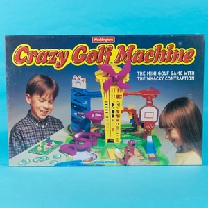 Neu in OVP 1995 Waddingtons Crazy Golf Machine Brettspiel - Bild 1 von 4