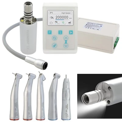 Micro Motor Eléctrico Dental COXO Pieza de Mano LED 1:5 1:1 Contra Ángulo 45° NSK KAVO Foto 1 de 4