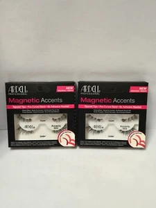 Nuevo paquete de 2 acentos magnéticos de pestañas Ardell 003 - Imagen 1 de 3