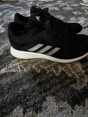 Adidas Damen Edge Lux 4 Bounce Black Running Trainers Sneakers Womens Shoes  6.5 - Image 1 of 4