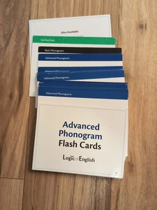 Logic Of English Essentials Advanced Phonogram Flash Cards 3rd Edition - Picture 1 of 3